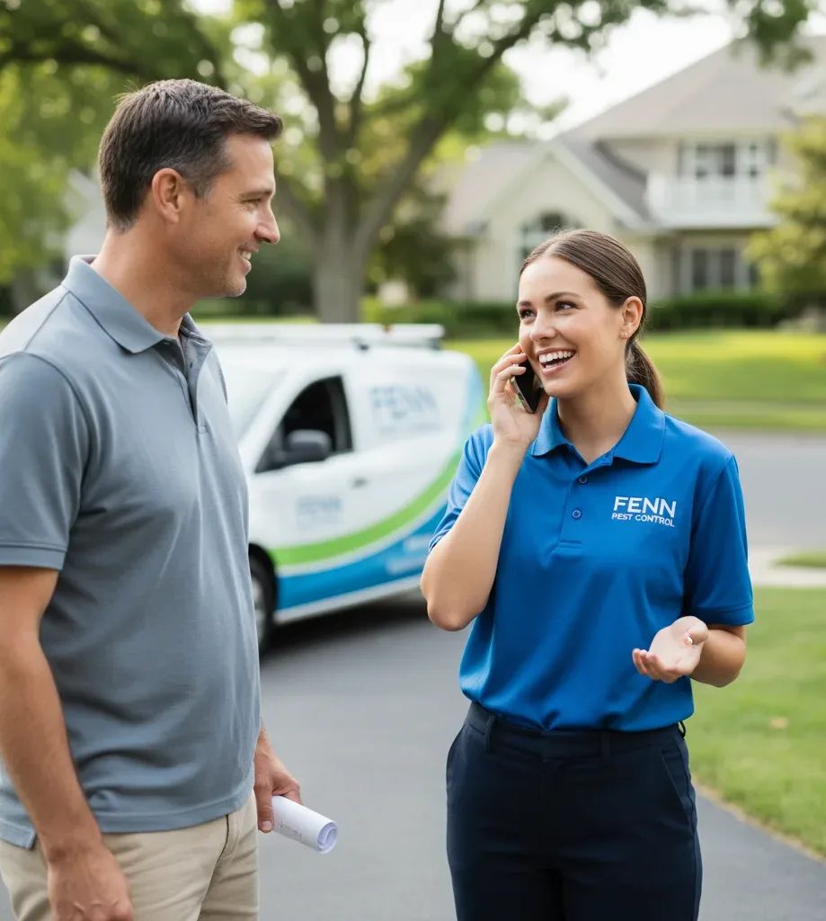 Fenn Pest Control customer support in Radford